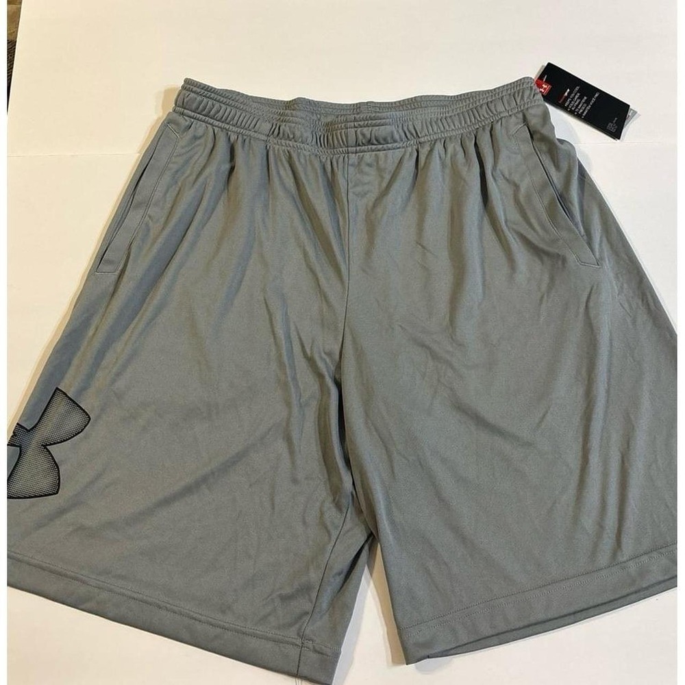 Under Armour Men's Gray Athletic Shorts (Large) NWT Basketball Shorts